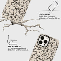 iPhone MagSafe Schutzhülle | "face"