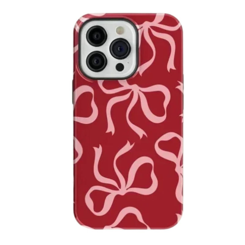 iPhone MagSafe Schutzhülle | "red-ribbon"