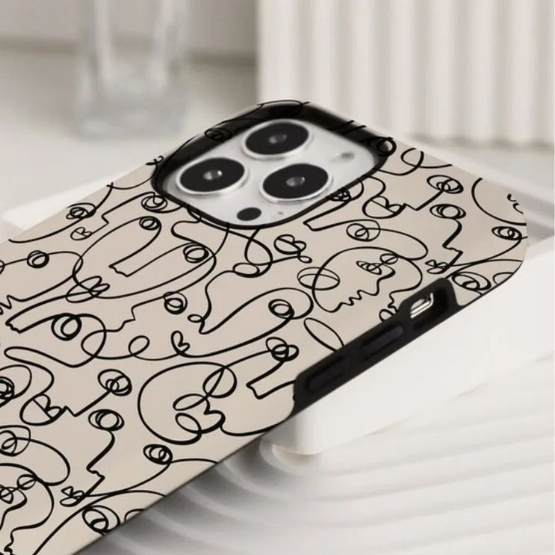 iPhone MagSafe Schutzhülle | "face"