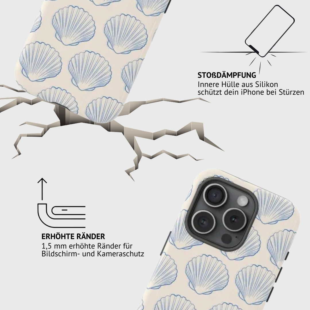 iPhone MagSafe Schutzhülle | "blue-shell"