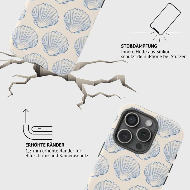 iPhone MagSafe Schutzhülle | "blue-shell"
