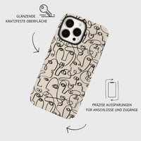 iPhone MagSafe Schutzhülle | "face"