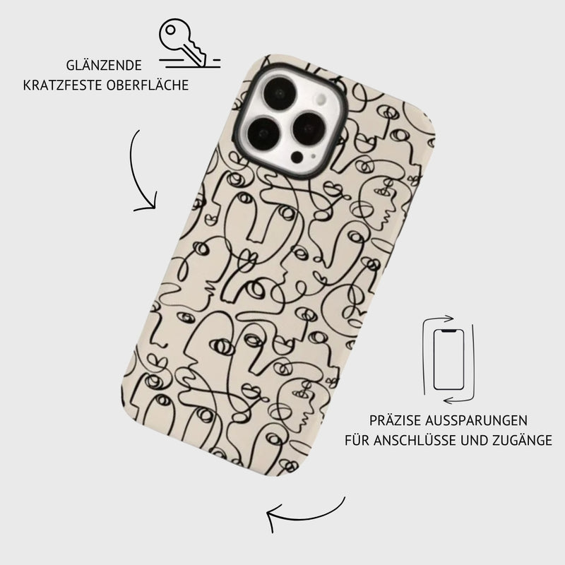 iPhone MagSafe Schutzhülle | "face"