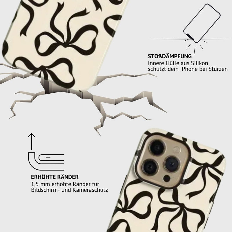 iPhone MagSafe Schutzhülle | "black-ribbon"