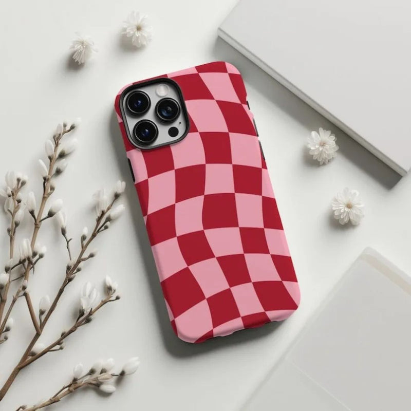 iPhone  MagSafe Schutzhülle | "red-checkered"
