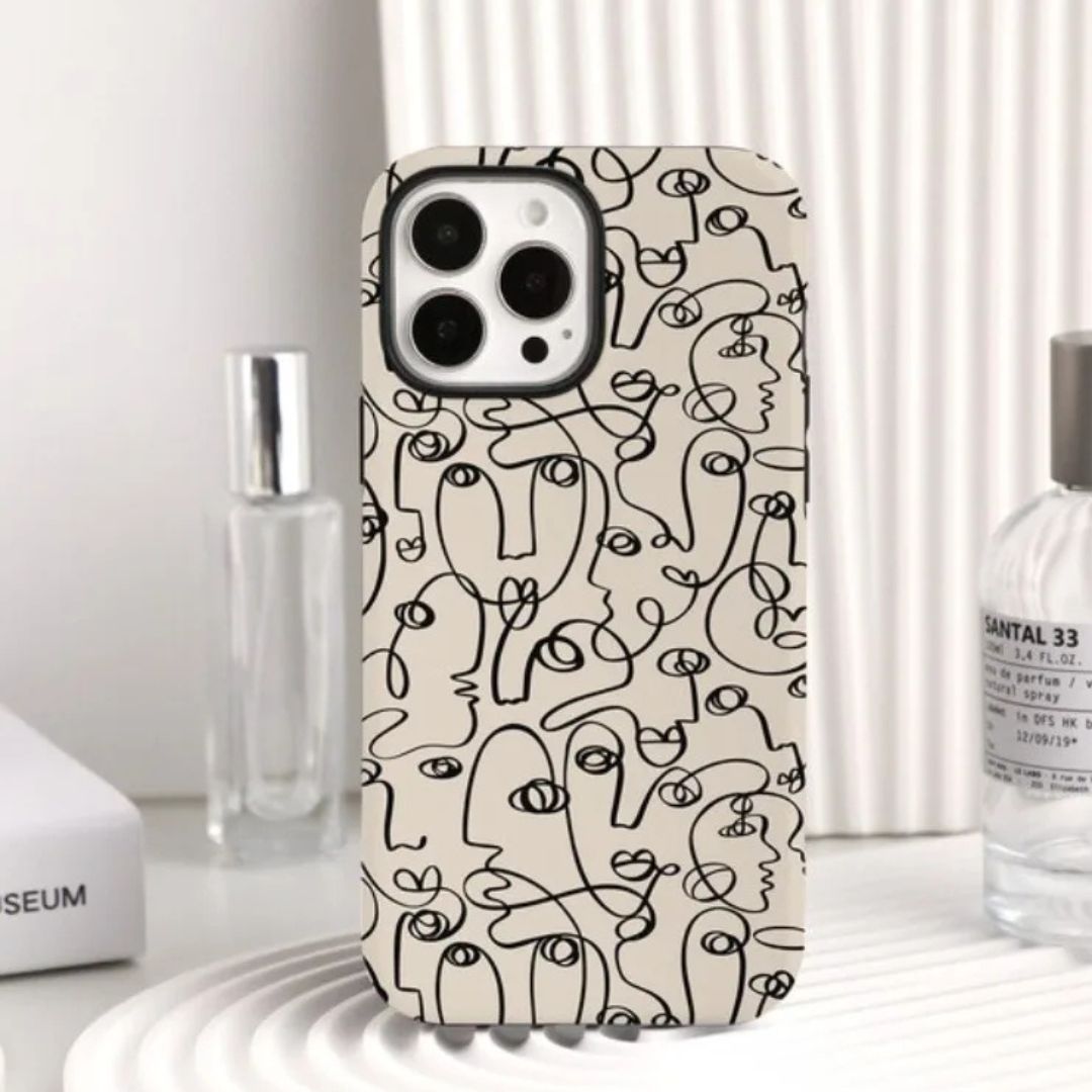 iPhone MagSafe Schutzhülle | "face"