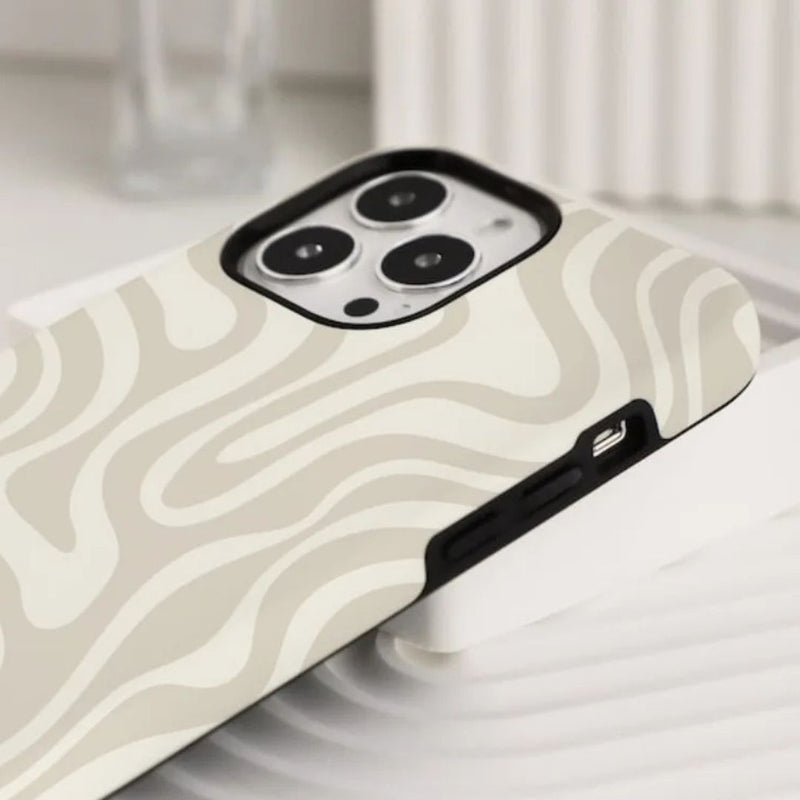 iPhone MagSafe Schutzhülle | "creme-wave"
