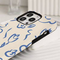 iPhone MagSafe Schutzhülle | "blue-blossom"