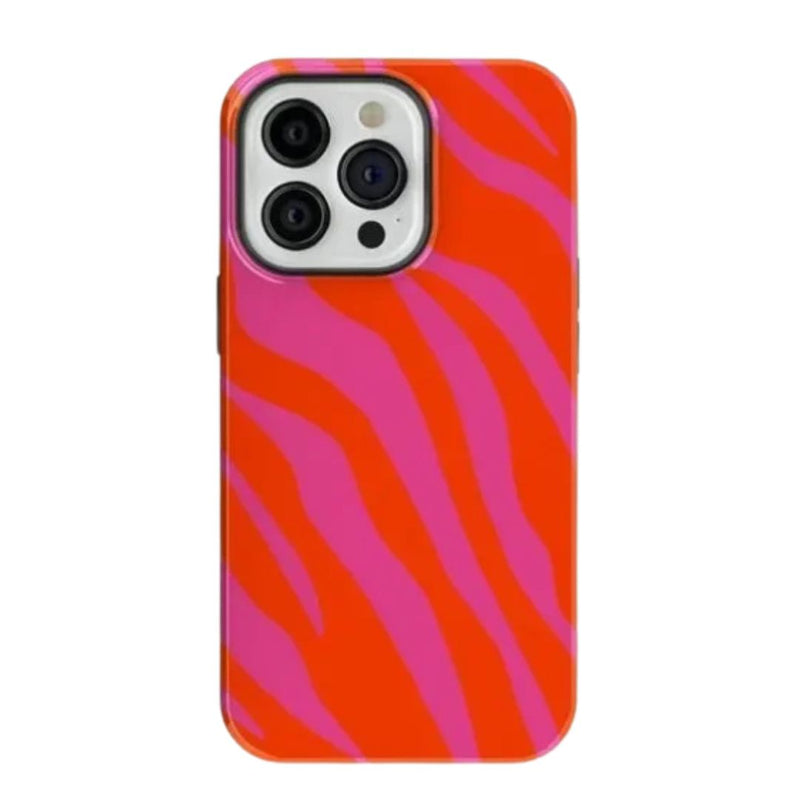 iPhone MagSafe Schutzhülle | "pink-zebra"