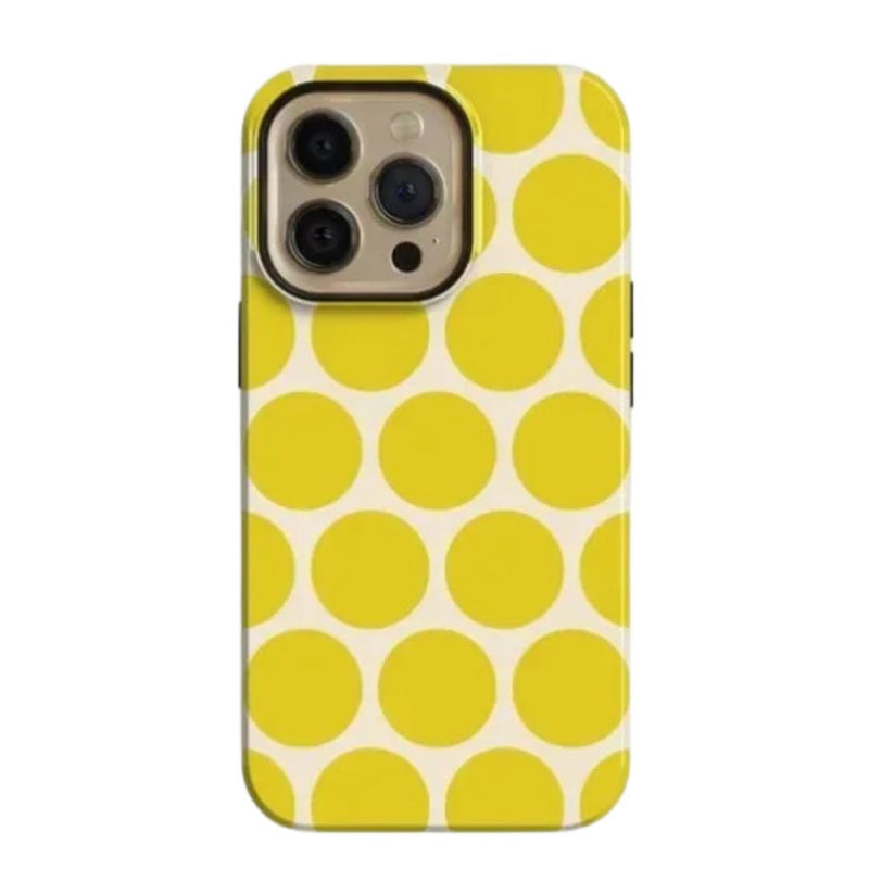 iPhone MagSafe Schutzhülle | "yellow-circle"