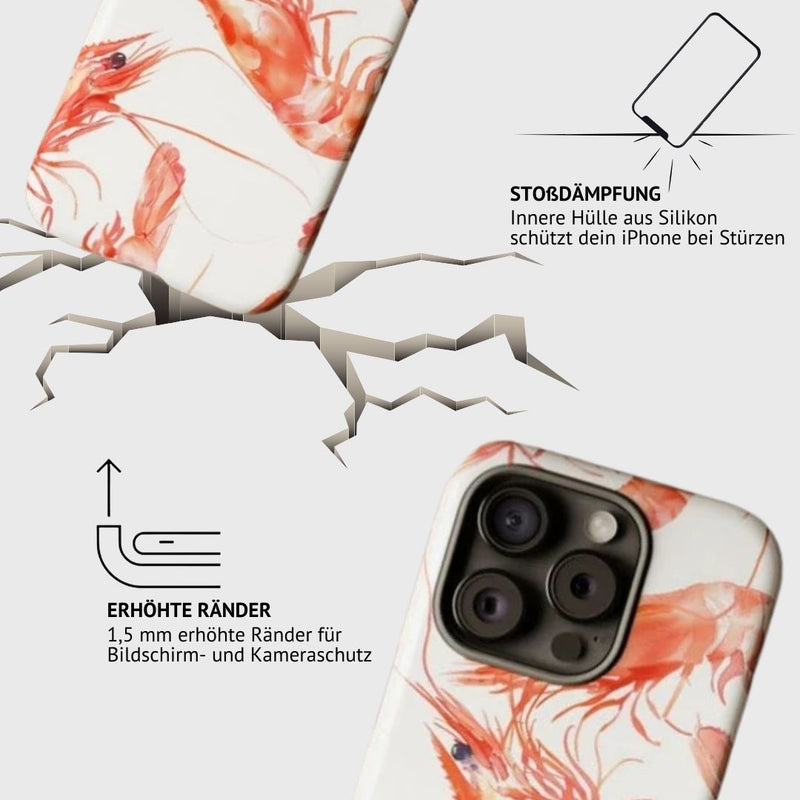 iPhone MagSafe Schutzhülle | "shrimp"