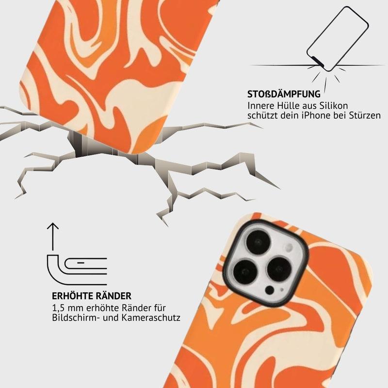 iPhone MagSafe Schutzhülle | "orange-juice"