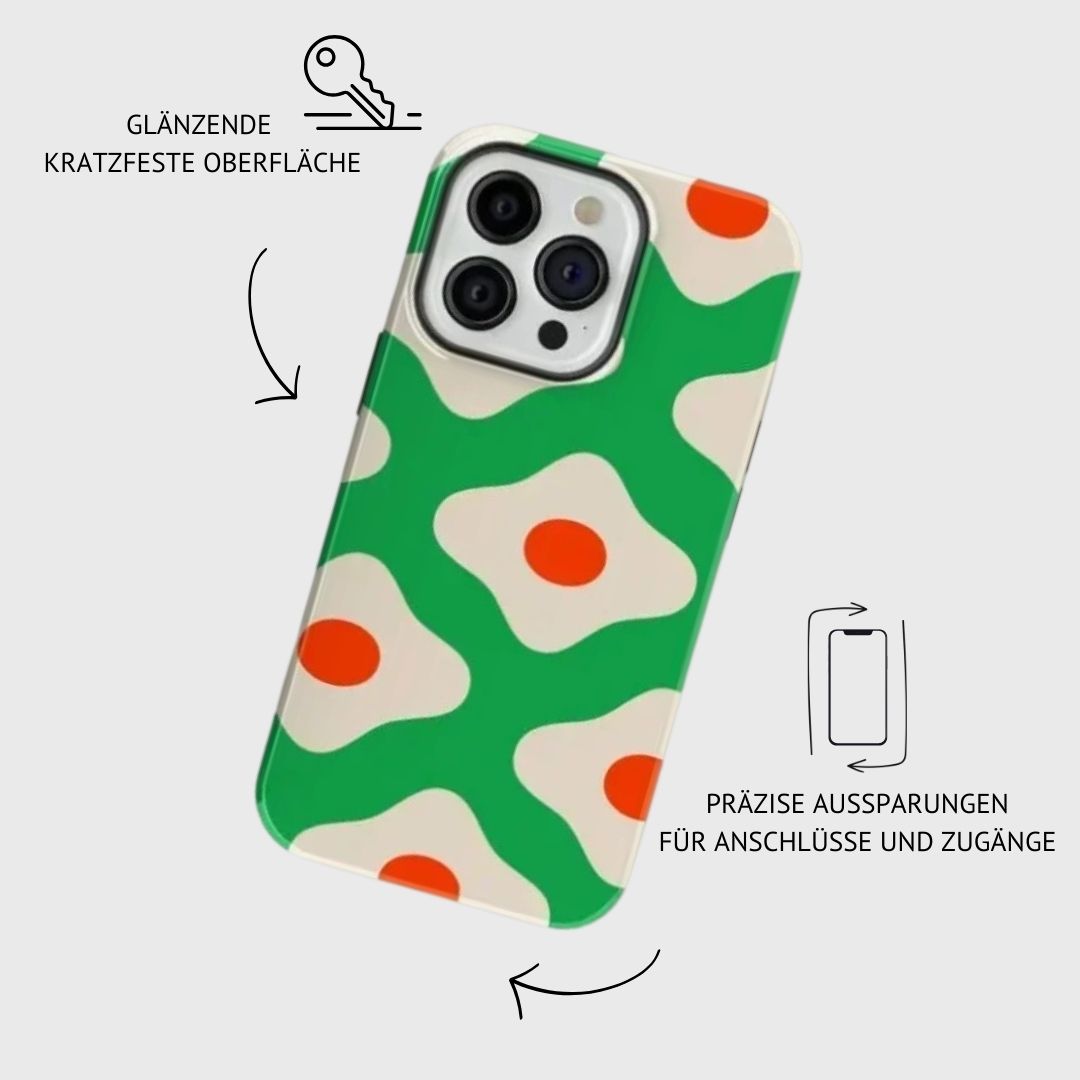 iPhone MagSafe Schutzhülle | "green-abstract"