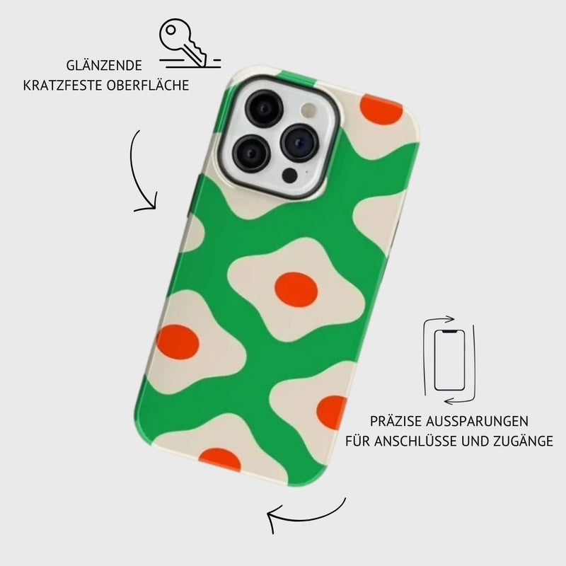 iPhone MagSafe Schutzhülle | "green-abstract"