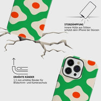 iPhone MagSafe Schutzhülle | "green-abstract"