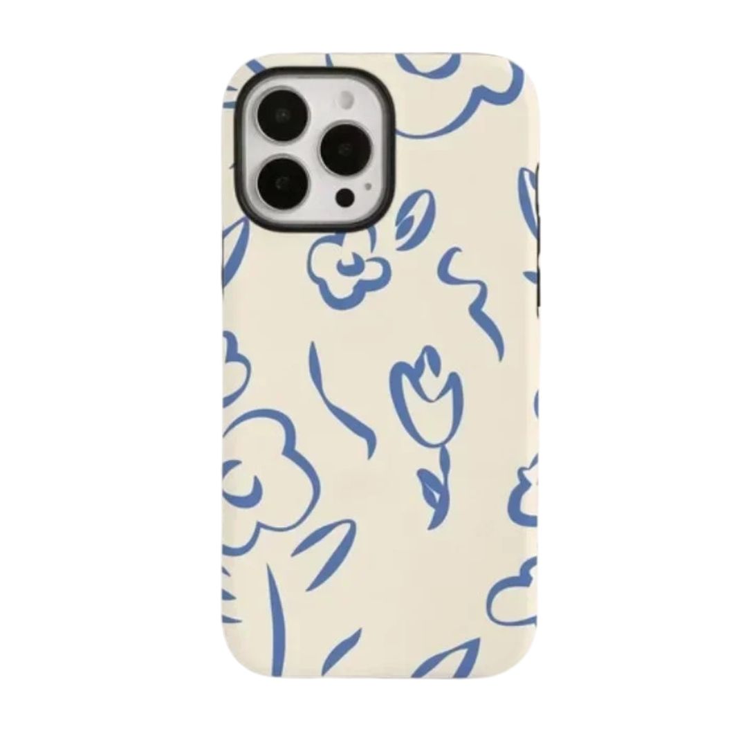 iPhone MagSafe Schutzhülle | "blue-blossom"
