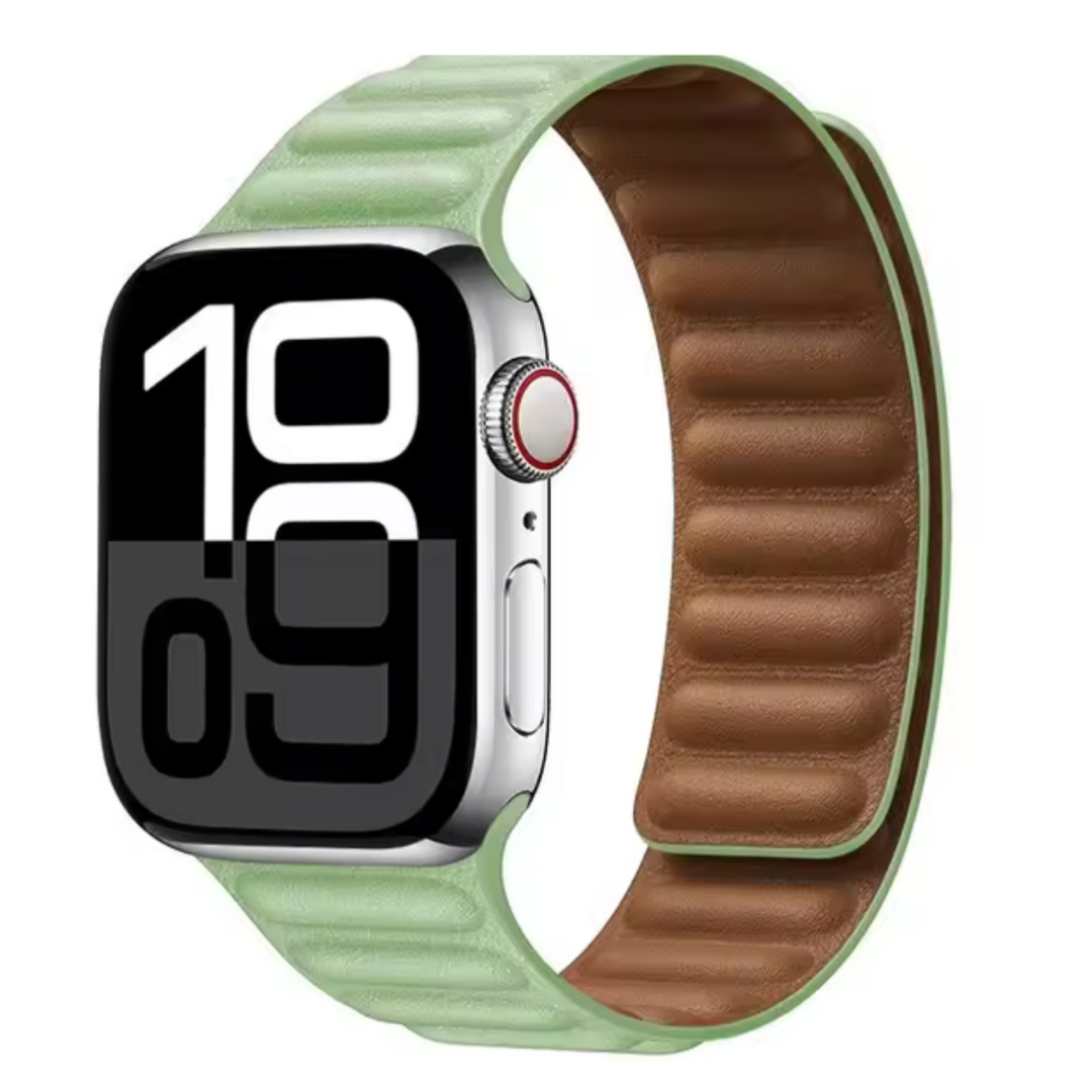 Apple Watch Lederarmband| "hello"