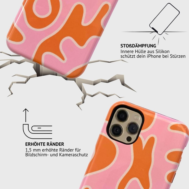 iPhone MagSafe Schutzhülle | "flaming-drift"