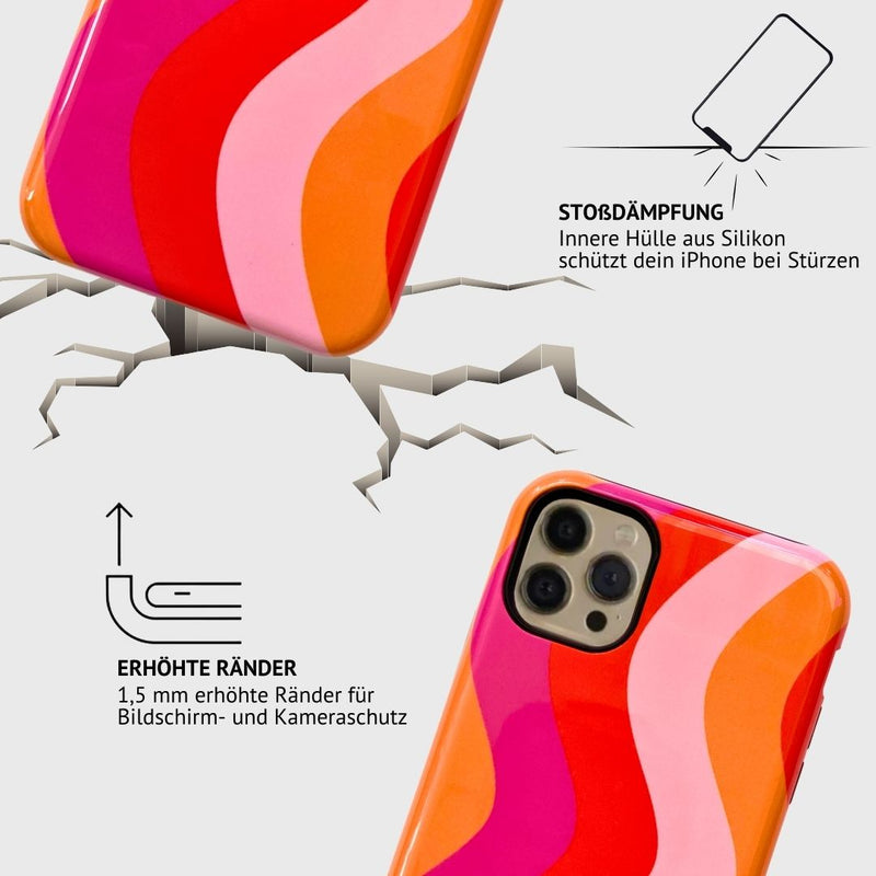 iPhone MagSafe Schutzhülle | "neon-surf"