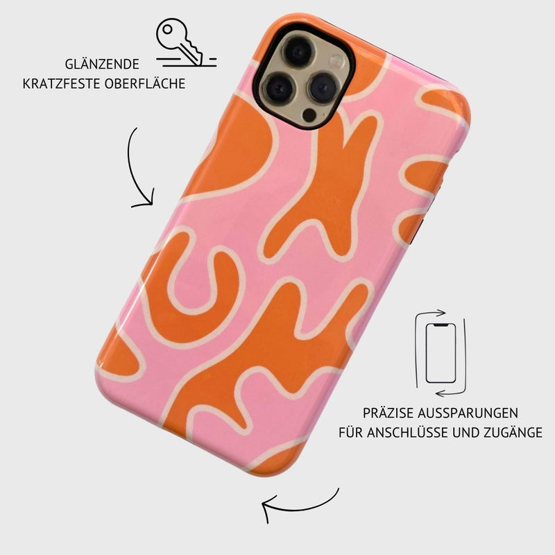 iPhone MagSafe Schutzhülle | "flaming-drift"