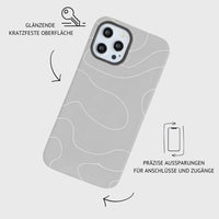 iPhone MagSafe Schutzhülle | "gray-line"