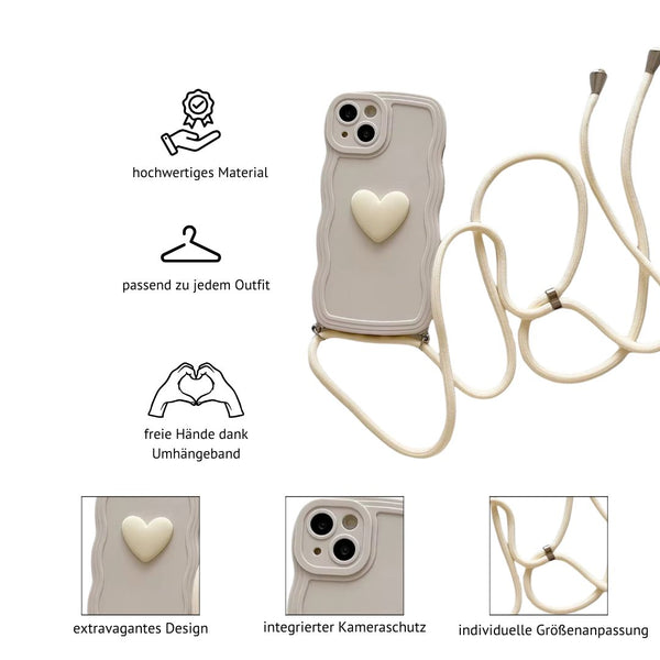 iPhone  Umhängehülle | "heart"