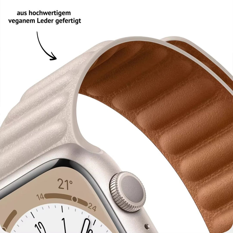 Apple Watch Lederarmband| "hello"