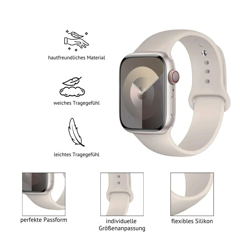 Apple Watch Silikonarmband | "line"