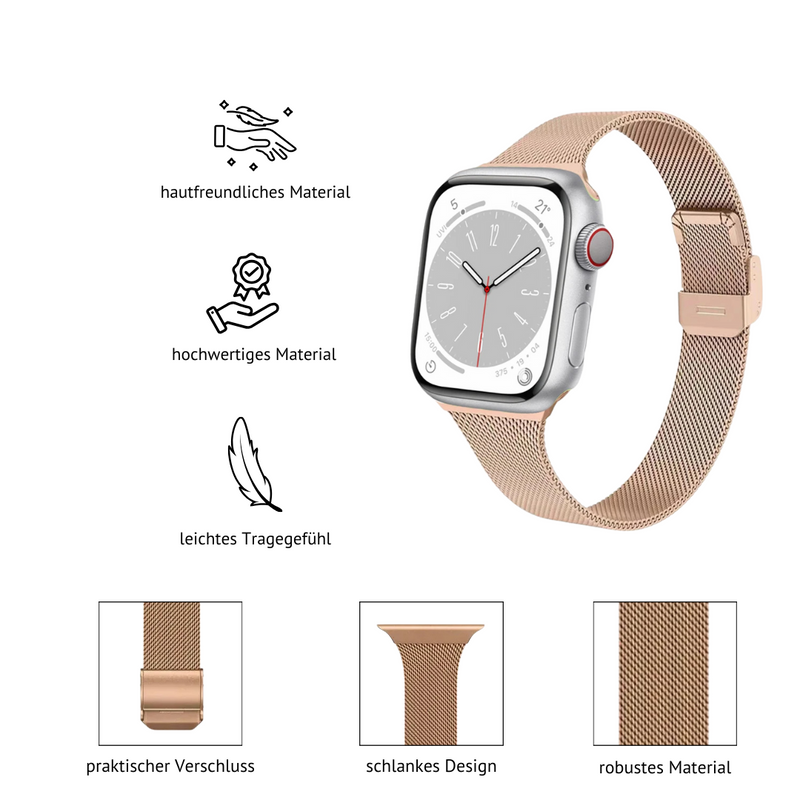 Apple Watch Metallarmband | "slim"