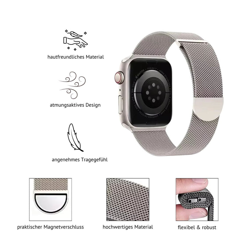 Apple Watch Metallarmband | "steel"