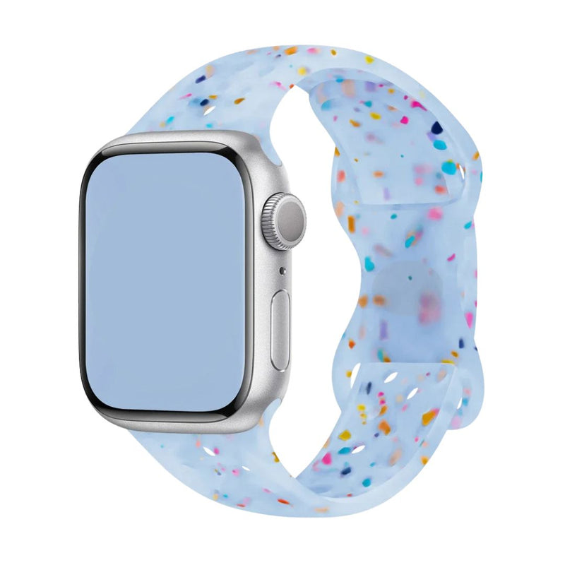 Apple Watch Silikonarmband | "confetti 2.0"