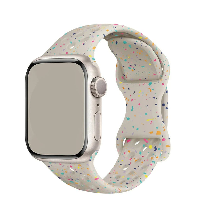 Apple Watch Silikonarmband | "confetti"