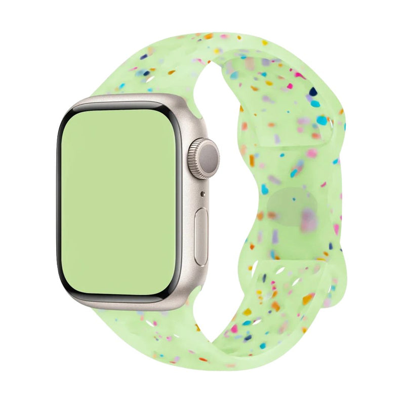 Apple Watch Silikonarmband | "confetti 2.0"