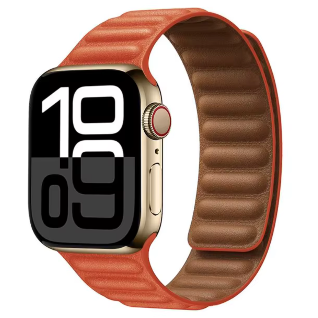 Apple Watch Lederarmband| "hello"
