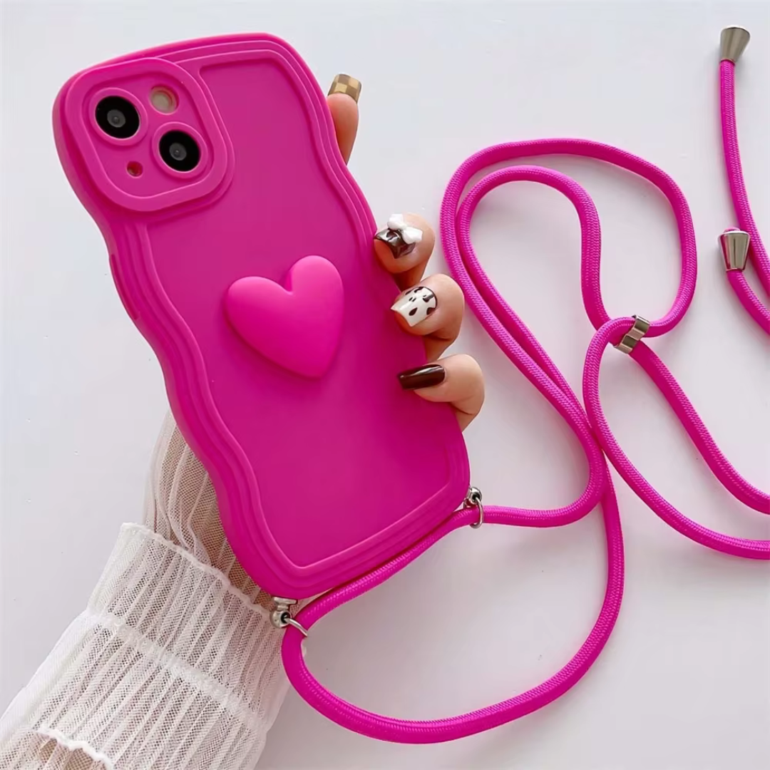 iPhone  Umhängehülle | "heart"