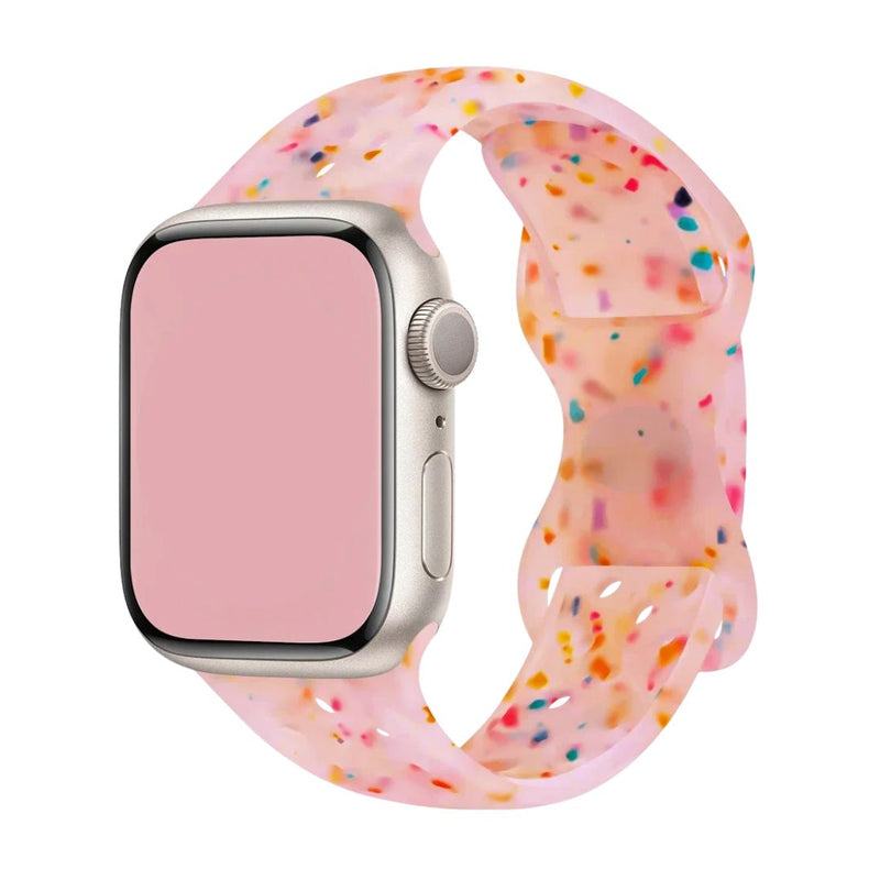 Apple Watch Silikonarmband | "confetti 2.0"