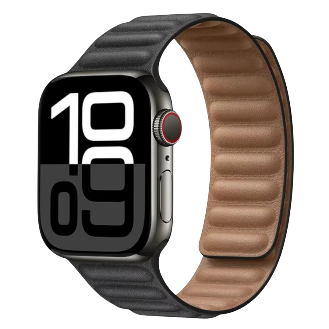 Apple Watch Lederarmband| "hello"